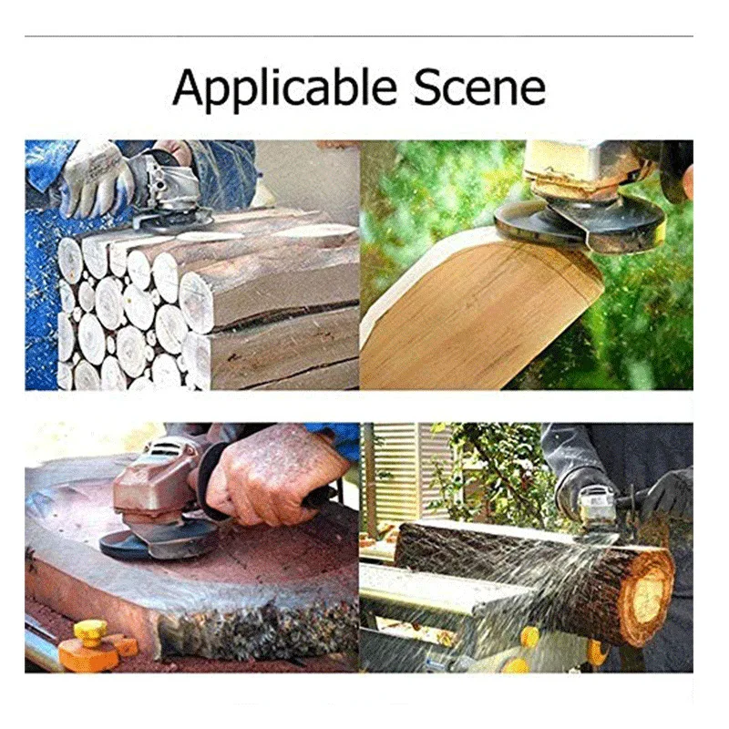 6T Wood Turbo Carving Disc Tool Steel Milling Cutter Tools For Angle Grinder |