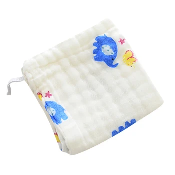 

1-3 Years Cotton Soft baby Bibs unisex Saliva Handkerchief Toddler Feeding Burp Towel baby bibs with teether in baby bibs A40