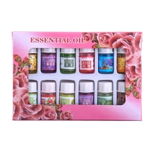 Aceite Esencial Soluble en agua para humidificador difusor, aceite aromático de aromaterapia para aliviar el estrés, TSLM1, 12x3ML