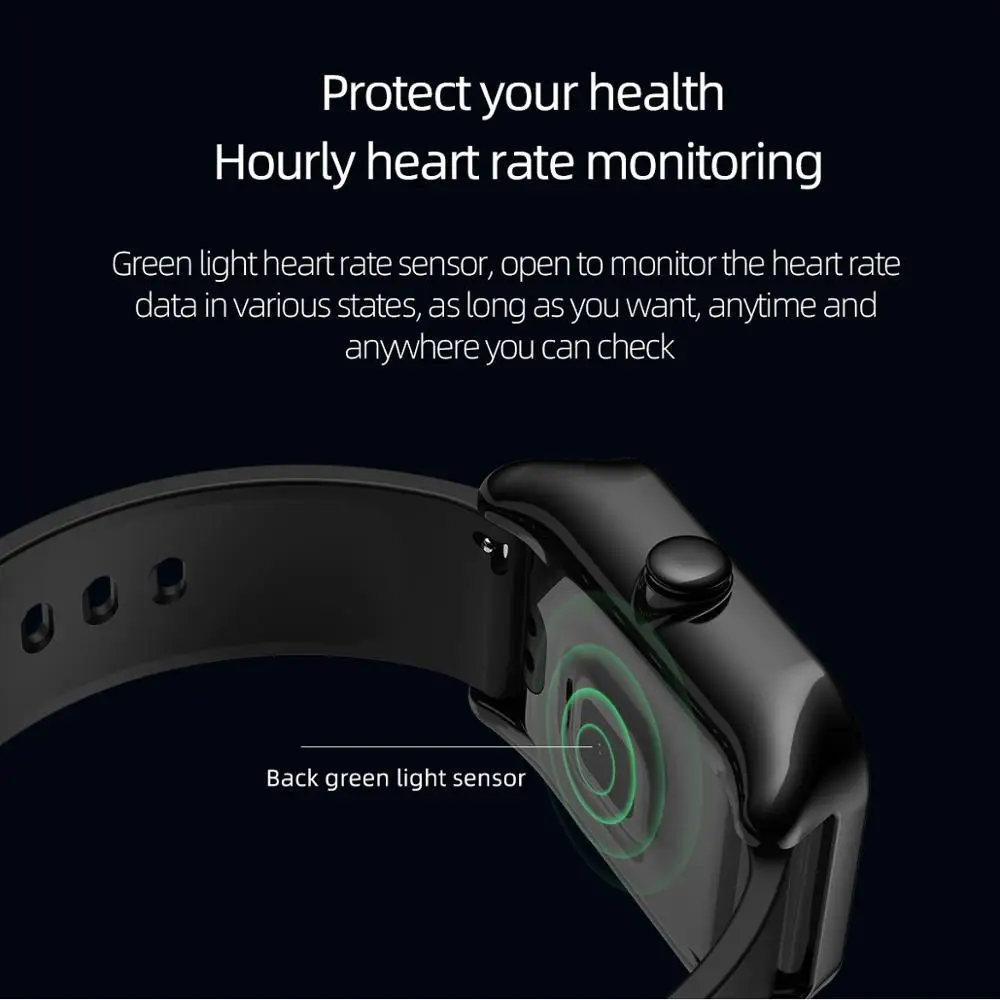 B58 Smart Watches Women men SmartWatch Heart Rate Monitor Smart Fitness Bracelet Tracker Men Wearable Devices For B57 Watch Band