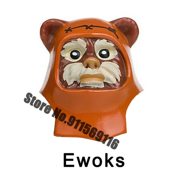 Jar Jar Binks Chewbacca Tusken Raider Han Solo Building Blocks Jawas Leia Ewoks Amidala Gamorrean Star Brick Figure Wars Toys PG738