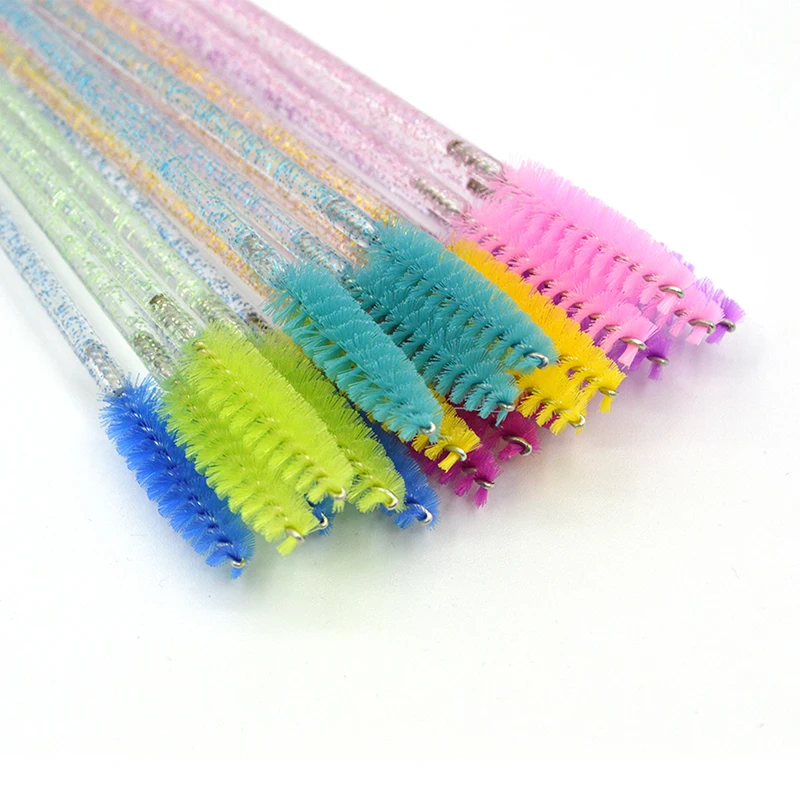 50PCS Eyelash Brushes Makeup Brushes Disposable Mascara Wands Lash Applicator Spoolers Eye Lashes Cosmetic Brush Makeup Tools makeup brush set,makeup brush,eyelashes brush,eyelash brush,makeup tool set,makeup tool