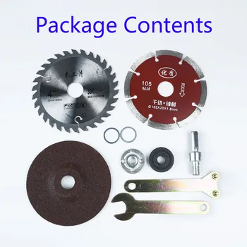 

8pcs/Set Cutting Cutter Saw Disc Wrench For Hand Drill Variable Angle Grinder