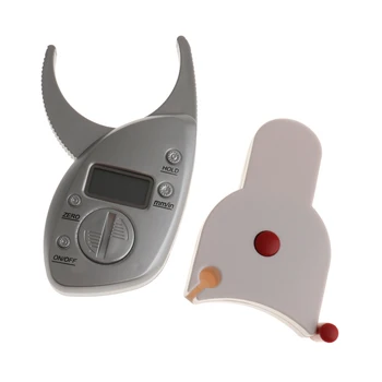 

2 in 1 Body Fat Caliper Electronic Digital Skin Muscle Tester
