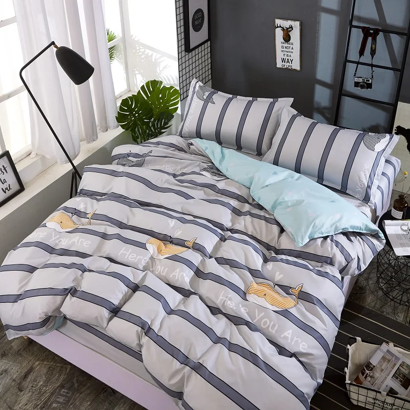 Quilt Cover-23 Постельные принадлежности сумка одиночный двойной пододеяльник кусок одеяло 1,5/1,8/2,0 м кровать общежития пододеяльник - Цвет: Quilt Cover-23
