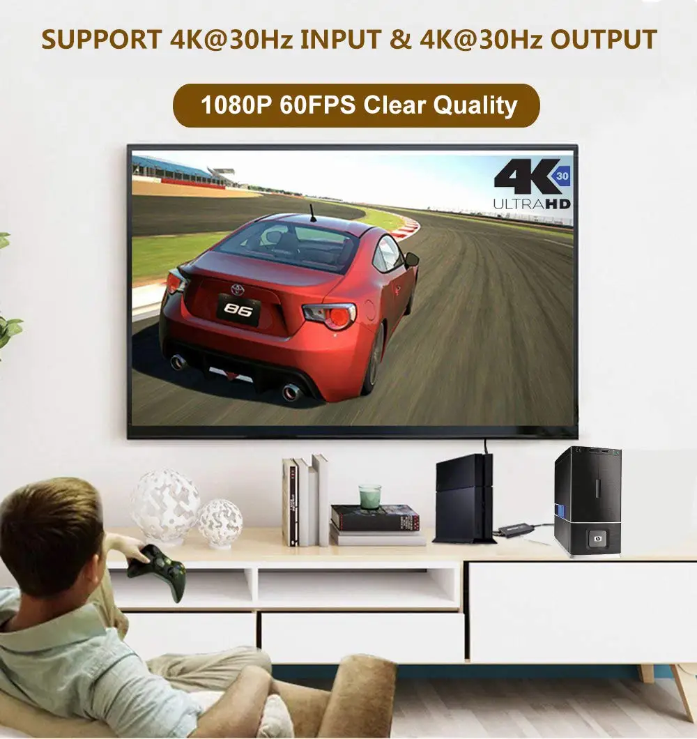 Y & H PCIE записывающее устройство для видеоигр HD 1080P 60FPS PS4 Xbox One Wii U Nintendo Switch