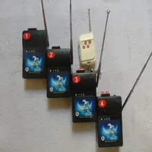 Пульта дистанционного управления 4 сигналы дистанционный электрический светильник машина Фейерверк выключатель Свадебные оборудование-беспроводной переключатель led радио огонь