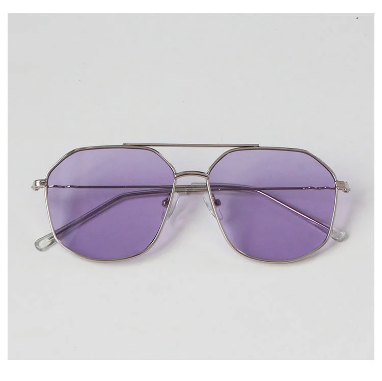Металлические классические Винтажные Солнцезащитные очки женские роскошные брендовые дизайнерские прозрачные желтые очки женские Oculos De Sol Masculino