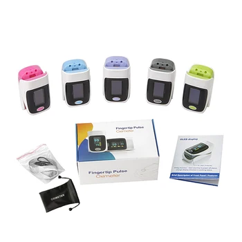 

Household Pulse Oximeter Monitor Finger Pulse Oxymeter Digital Oxygen Meter Clip Type OLED display Fingertip Pulse Oximeters