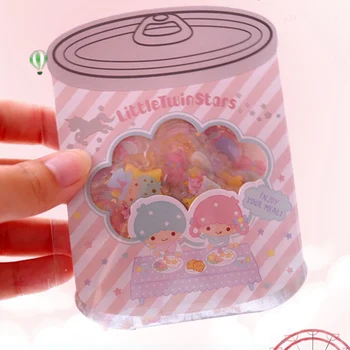 

25pcs/pack Cartoon Canned Jelly Modeling Stickers Big-eyed Frog Diary Planner DIY Decorative Stickers Scrapbooking Stickers