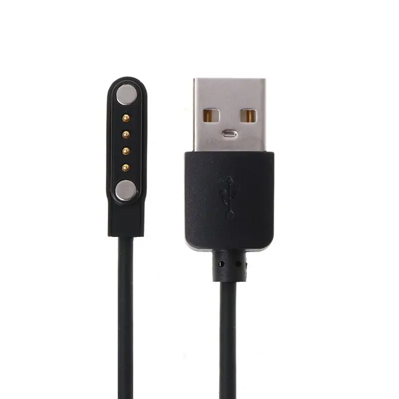USB Power Charging Cable For Smart Watch Universal Charge 4 Pin Accessories Charging Cable Magnetic Strong charging