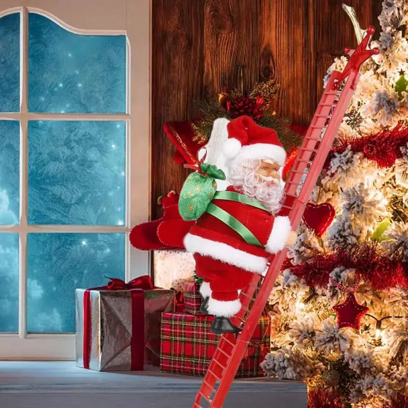 Elektrische-Santa-Claus-Klettern-Leiter-Weihnachten-H-ngende-Dekoration-Weihnachten-Baum-Ornamente-P