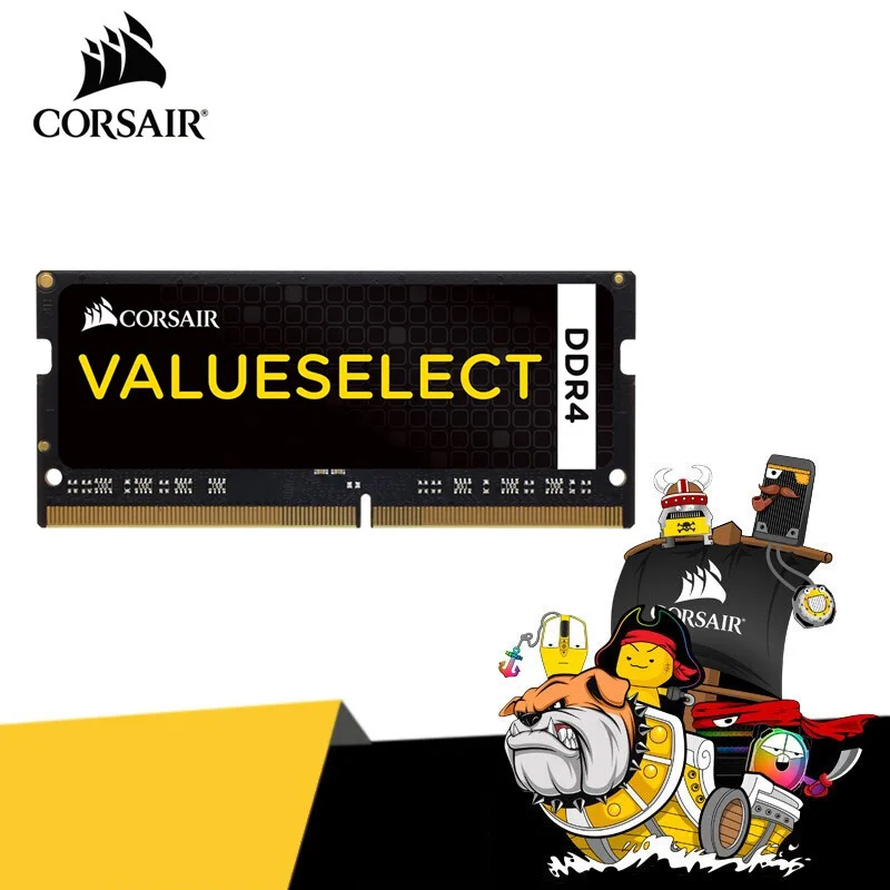 

Оперативная память CORSAIR Vengeance SODIMM DDR4 8 Гб 2666 МГц, Память ОЗУ для ноутбука 260pin 1,2 в CL18 PC4-21300 8 ГБ 16 ГБ 32 ГБ для ноутбука