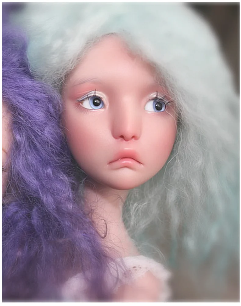 BJD 1/4doll-Ellana шарнирная кукла Модная кукла рождественский подарок бесплатные глаза