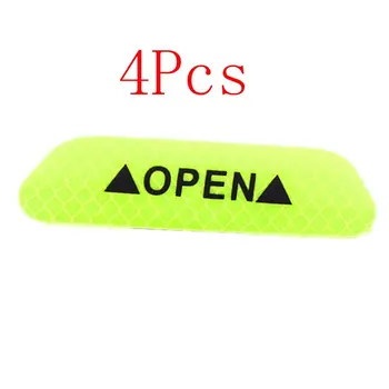 

Open The Door Stickers Reflective Stickers Safety Warning Stickers Open Reflective Film Car Door Anti-Collision Strip
