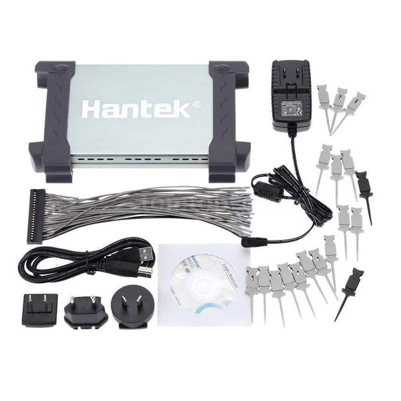 Hantek 4032L цифровой USB PC логический анализатор 32CH 200K 400MSa/s USB AC100V-240V