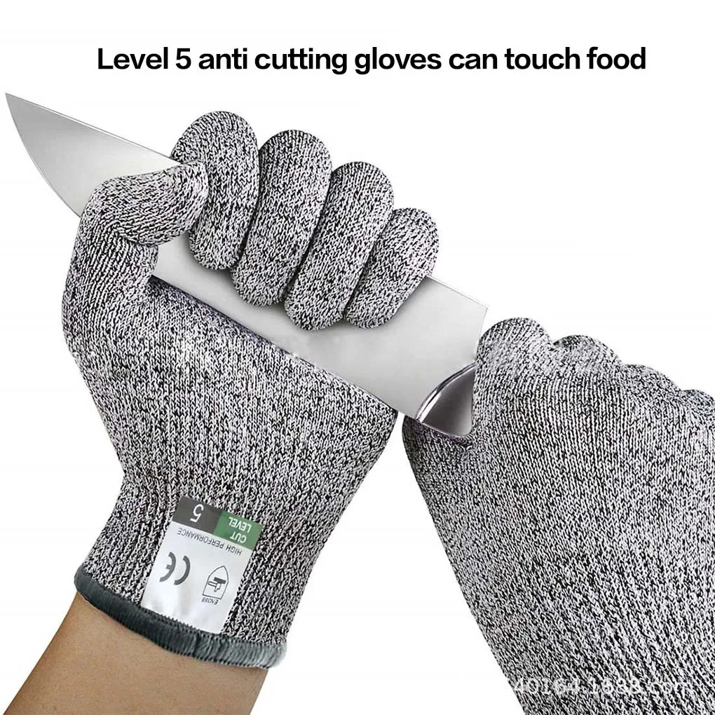HPPE Kitchen Gardening Hand Protective Gloves Butcher Meat Chopping Working Gloves Mittens For Women Men