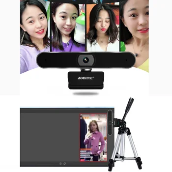 

Aoni A30 webcam 1080p HD webcam 1920x1080 Built-in Microphone Auto Focus High-end Video Call Computer Web Camera for PC Laptop