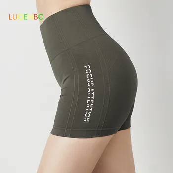 

LUOENBO 2020 Summer Yoga Shorts Seamless Sport Underwear Fitness Clothes Women Running Shorts Quick Dry Shorts Gym Sport Shorts
