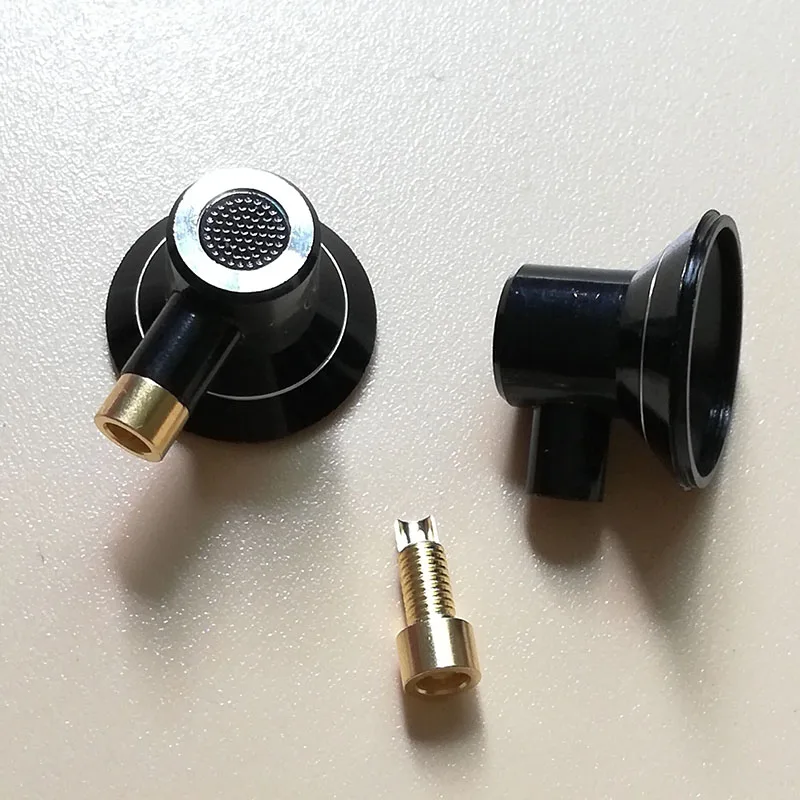 Metal headphone shell 15 4mm speaker unit driver and 2 pcs mmcx pin for diy earphone headset