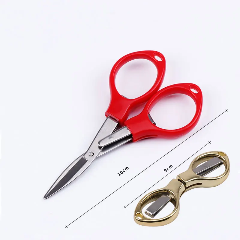 5 цветов складные винтажные зигзагообразные ножницы для рукоделия резак для ткани горячее ремесло ножницы инструменты для вышивания для пошива ножницы G