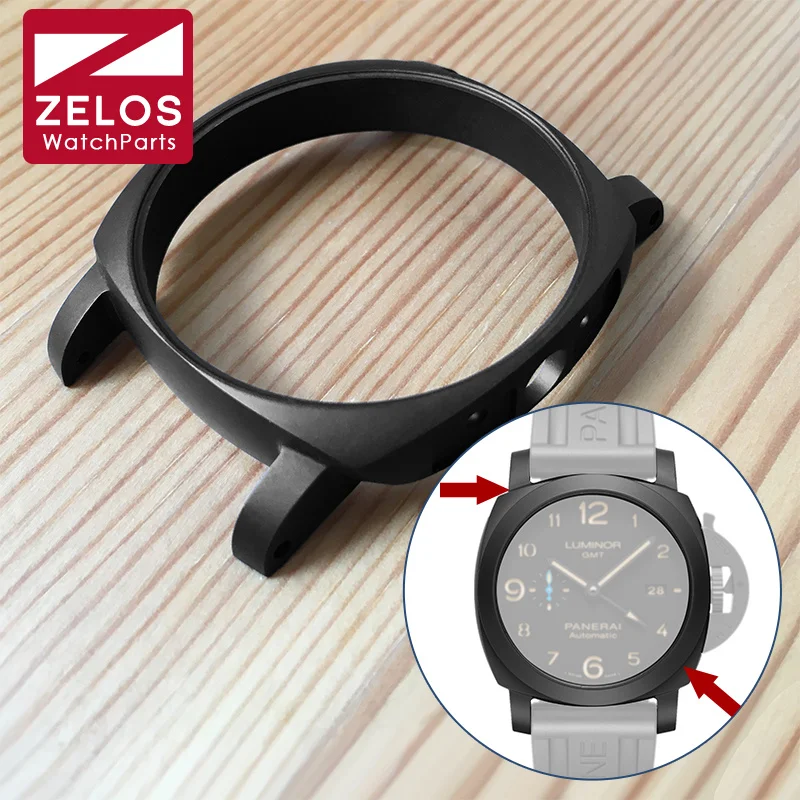 Custodia E Lunetta In Ceramica Per Orologio Automatico Pam Panerai Luminer 1950