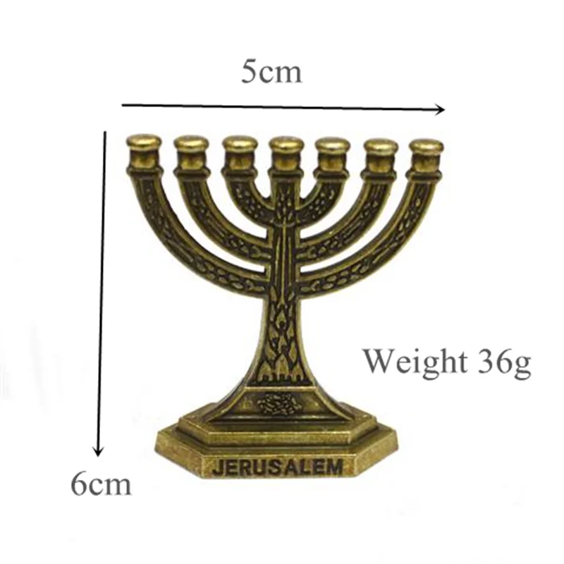 Мини Menorah подсвечник металлический|Подсвечники| |