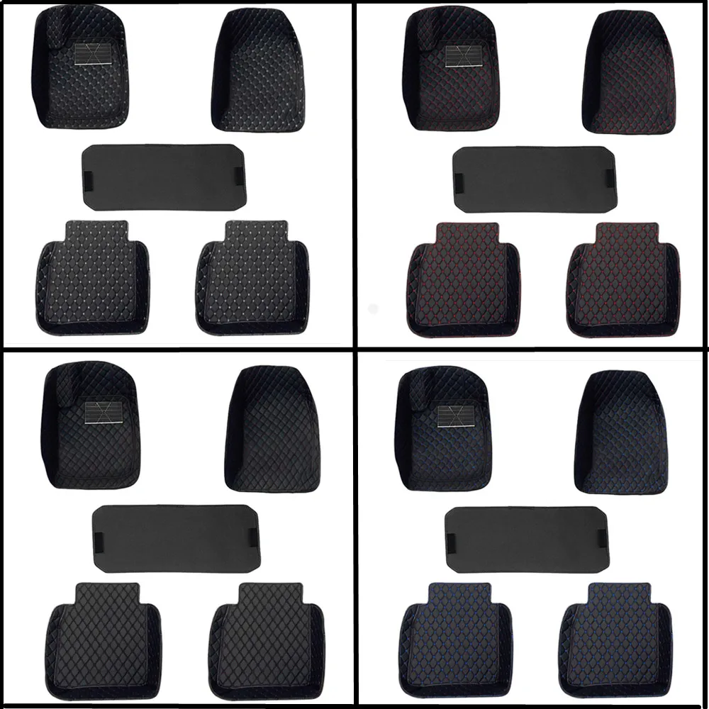 5 шт. кожаные автомобильные коврики для INFINITI ESQ JX35 M25 M25L M45 QX30 QX50 QX56 QX60 QX70 QX80 Q45 Q50