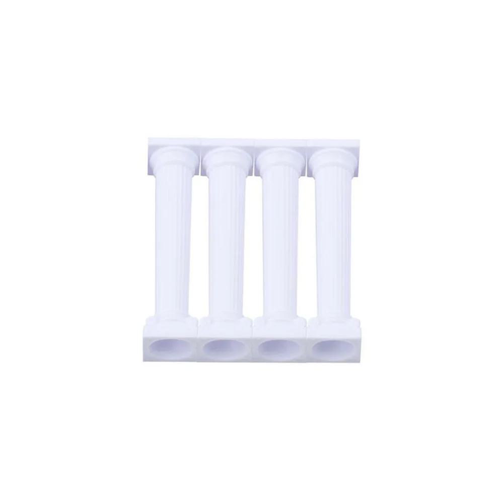 4Pcs Multi Layered Party Rod Cake Stand Kit Column Fondant Support Portable Decorating Tools Tier Roman Pillars DIY Center