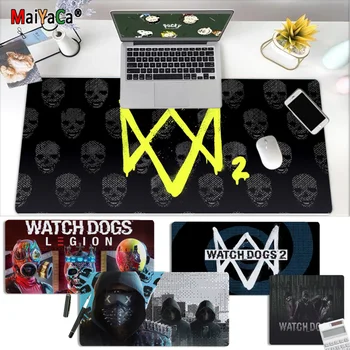 

MaiYaCa Watch Dogs gamer play mats Mousepad Speed/Control Version Large Gaming Mouse Pad