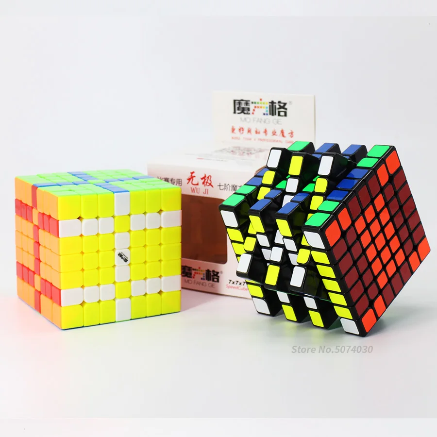 Qiyi mofangge Wuji 7x7 куб Игра Головоломка на скорость 69 мм 7x7 профессиональные соревнования игрушечные кубики для WCA Чемпион Новинка