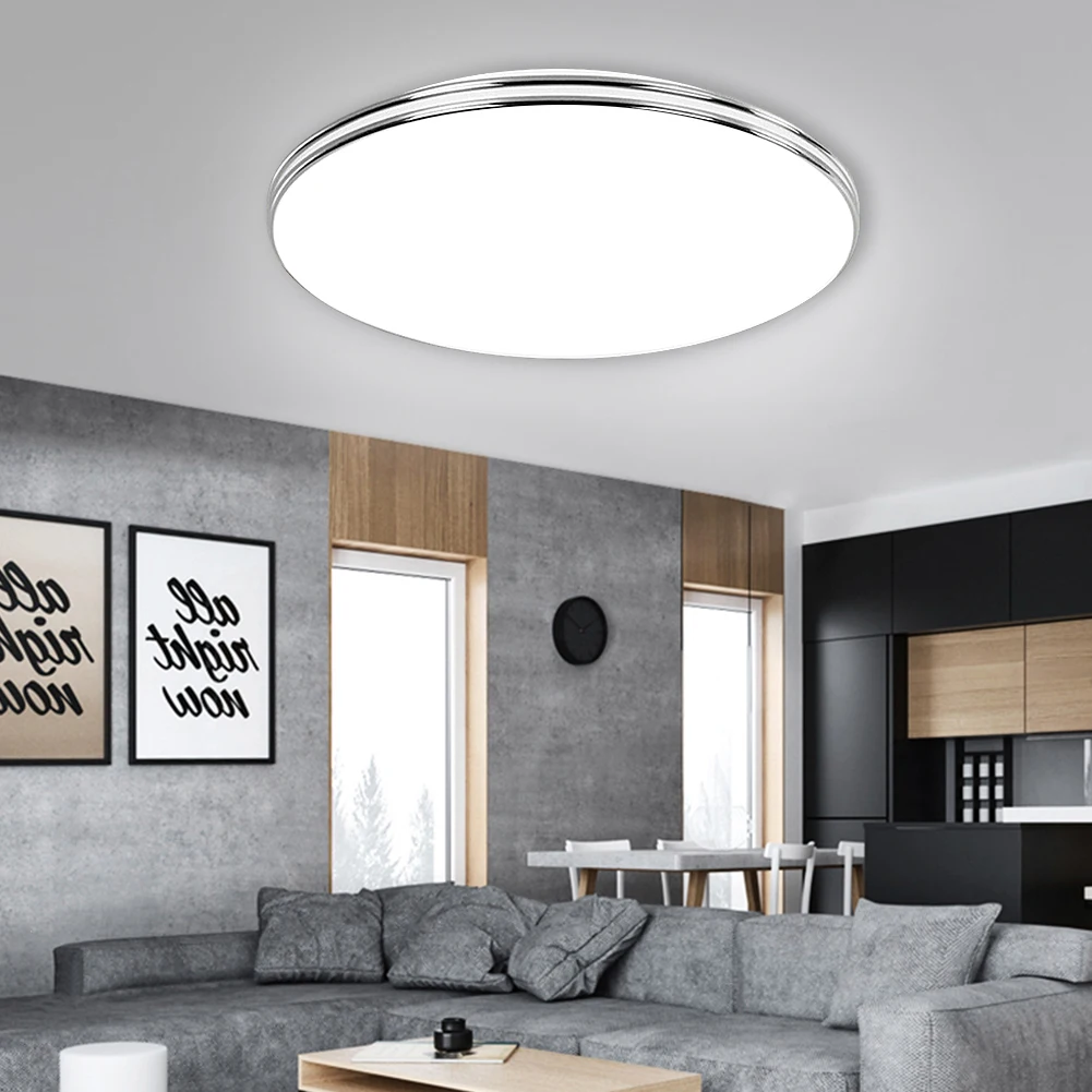 

LED Ceiling Lights Modern Ultra Thin12/18/24/36/72W Two-Color for Living bathroom room indoor Panel Downlight Wall Surface Lamp