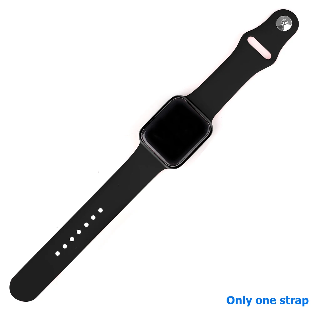 Black Full Touch P90 Smart Watch IP68 Waterproof Fitness Tracker Remote control Heart Rate Blood Pressure Monitoring Sport Watch Men - Цвет: Black