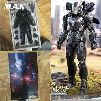 

Collectible HOT TOYS 1/6 Scale Avengers War Machine Mark IV MK4 Iron Man Full Set Action Figure Model for Fans Gifts