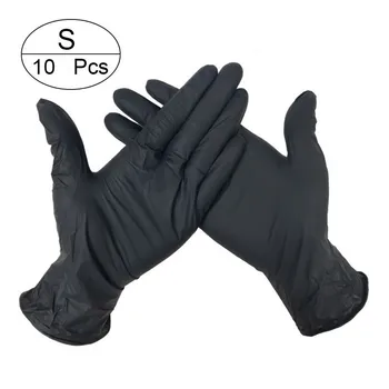 

50pc 4 color disposable gloves latex dishes / kitchen / work / rubber / garden gloves universal for left and right hand