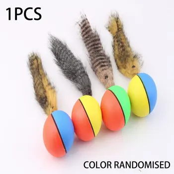 

2017 Popular New Dog Cat Weasel Motorized Funny Rolling Ball Pet Kids Chaser Jumping Fun Moving Toy Drop Shipping Drop Shipping