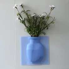 1 шт. нано-уровень полимерный материал резиновый силиконовый цветочный флакон садовые гаджеты Уход за растениями силиконовые наклейки ваза FDH