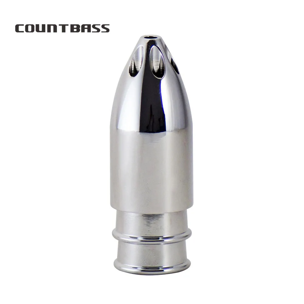 

3.8oz Brass Jet Head With a Hollow Point Fearturing 7 Jets, Tuna Wahoo MarlineLures Trolling Lure For Fishing