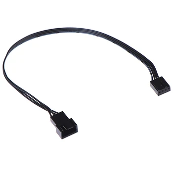 

1pc 27cm Motherboard 4Pin Female to PWM Fan 4Pin Male Power Adapter Extension Cable Wire Cord