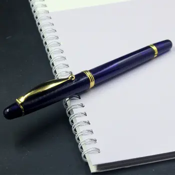 

Old Stock Wing Sung 810 Fountain Pen Dark Blue Ink Pen Fine Nib Business Stationary Office school supplies Writing Gift