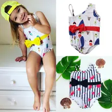 Купальный костюм бикини для маленьких девочек, купальный костюм, пляжная одежда