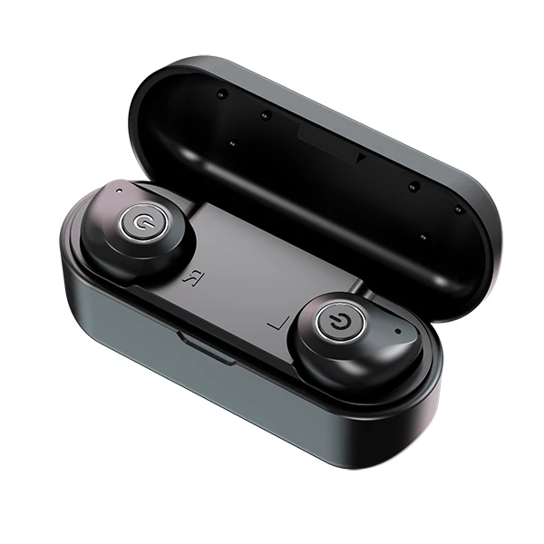 UBeamer Горячая Bluetooth беспроводные наушники HIFI мини-наушники-вкладыши спортивные наушники для бега поддержка - Цвет: black