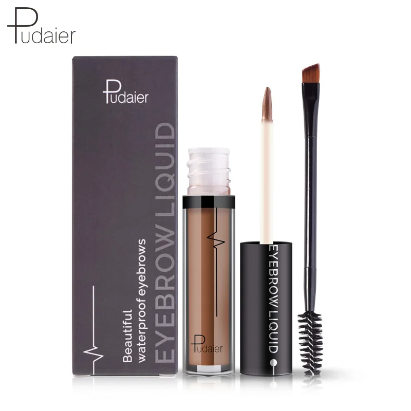 Pudaier набор для макияжа крем бровей + брови Кисть косметика глаз карандаш оттенок