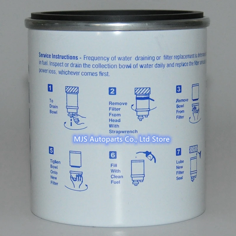 S3227 Fuel Water Separator Spin-On Filter for Racor 320R-oil-water separator of yacht and speedboat Filter elements