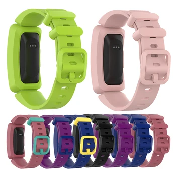 

Wrist Strap for Fitbit Ace 2 Bands for Kids Watchband for Fitbit inspire/inspire hr Soft Silicone Wristband with Tracker Frame