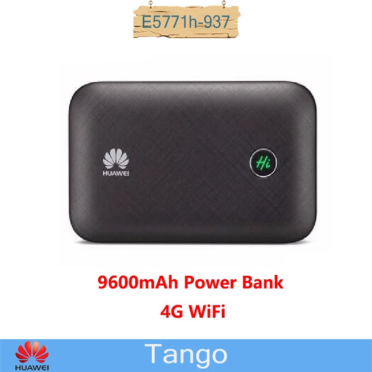 Разблокированный huawei E5771h 937 9600 мАч Внешний аккумулятор и 4G LTE Wifi точка доступа