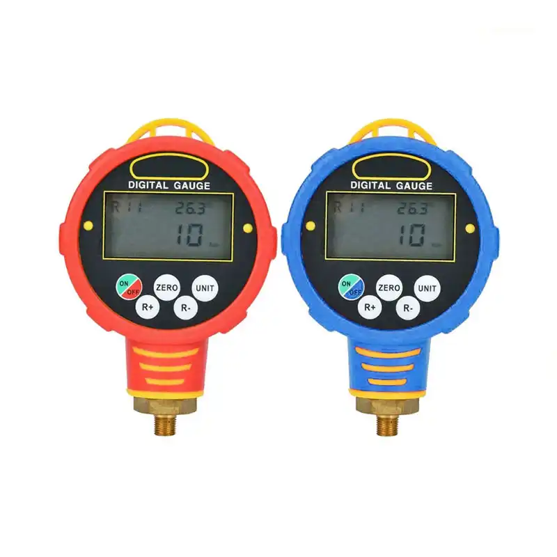 Pressure Gauges Digital Refrigerant Gauge Low Pressure Vacuum Pressure
