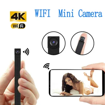 

IP WIFI Camera HD 4K Mini WIFI Flexible Camera IP Network Webcame Video Audio Recorder Motion Detection Camcorder P2P Micro Cam