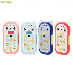 Téléphone jouet pour bébé, apprentissage précoce, Machine à musique et son, téléphone portable en plastique 