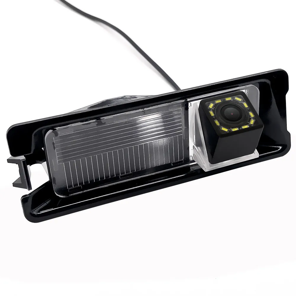 AHD Fisheye 12LED  ˵ ڵ ĸ麸 ֻ Micra March/Renault Logan Sandero Stepway   ī޶
